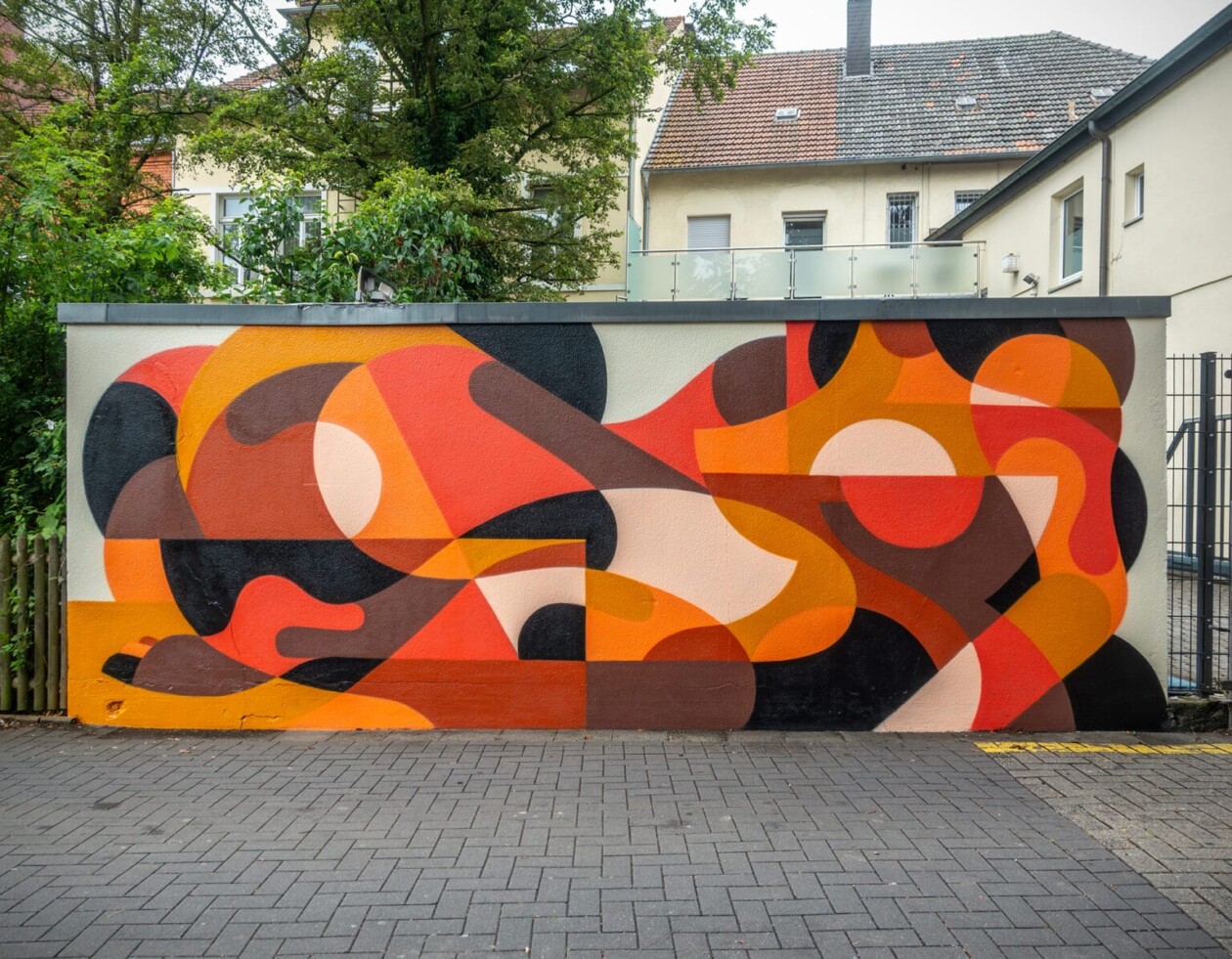 James Reka's Abstracted Murals (3)