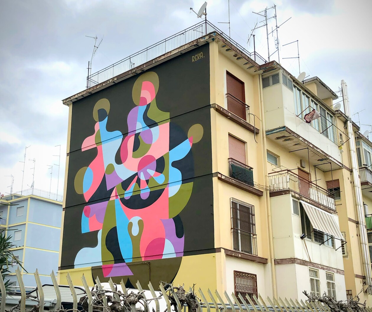 James Reka's Abstracted Murals (4)