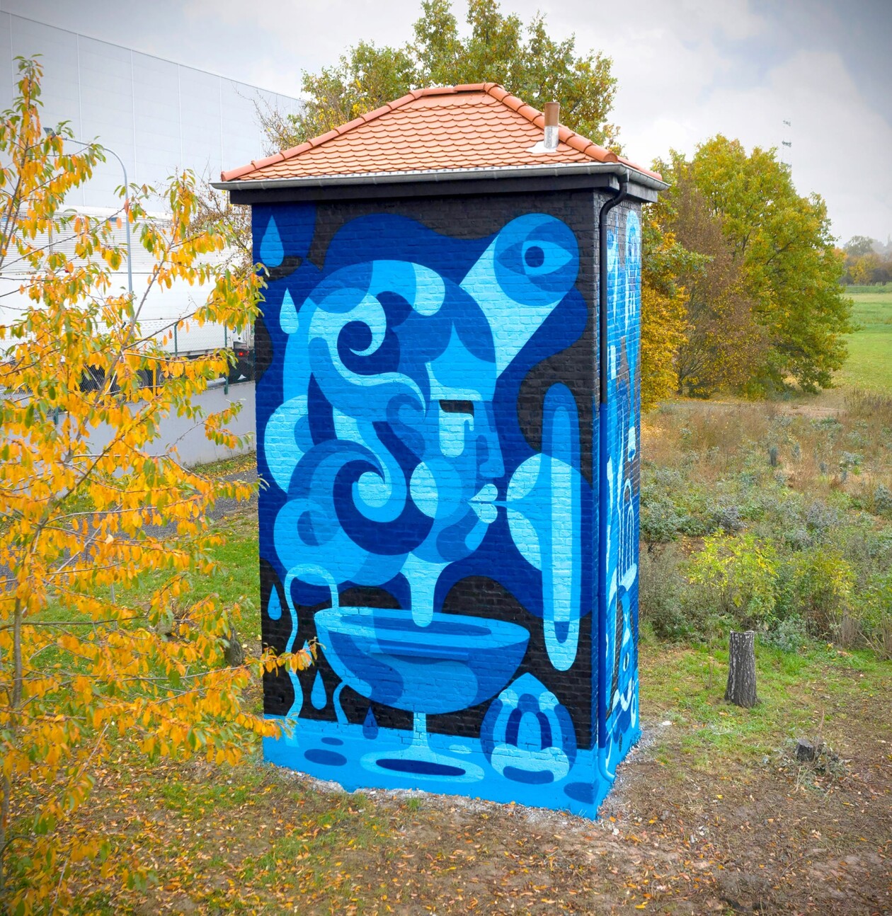 James Reka's Abstracted Murals (5)