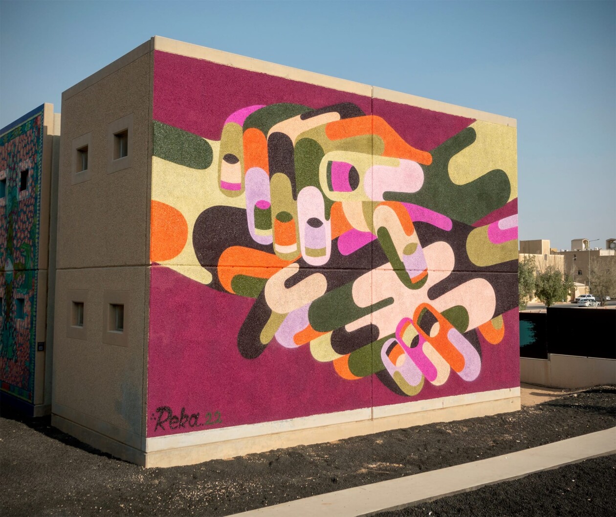 James Reka's Abstracted Murals (8)