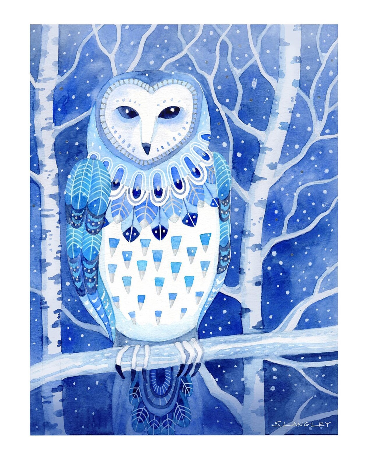 Sally Ann Langley's Fauna And Flora Watercolors (2)