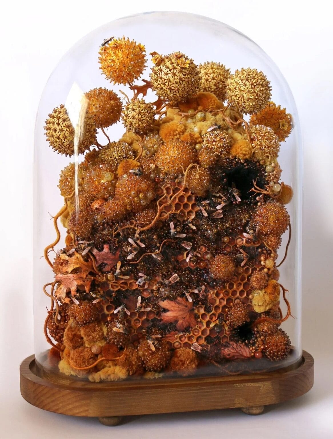Amy Gross' Beaded Flora Sculptures (1)