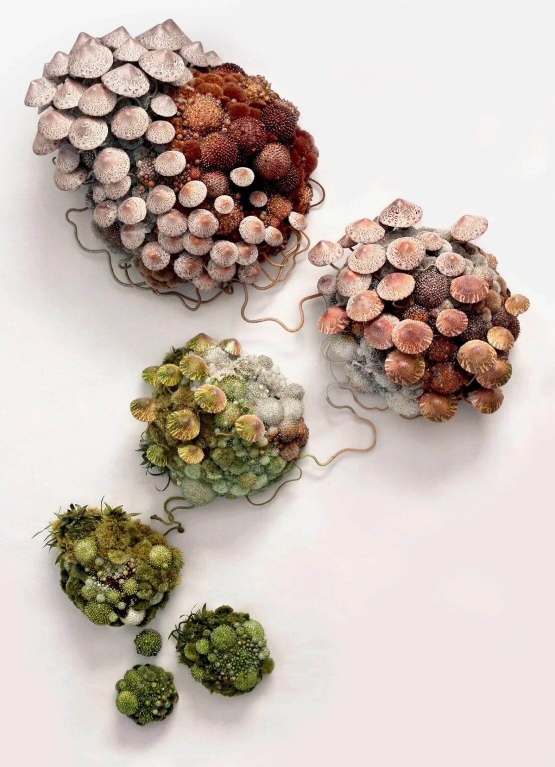 Amy Gross' Beaded Flora Sculptures (2)