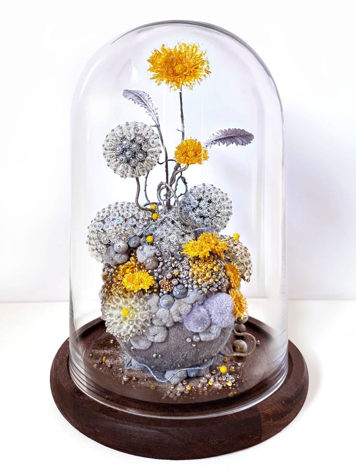 Amy Gross' Beaded Flora Sculptures (5)