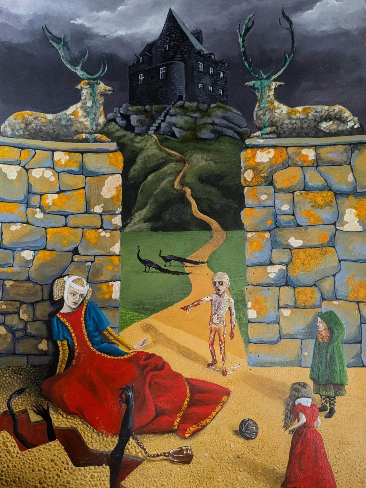 Catherine Gogerty's Folk Art Inspired Paintings (2)