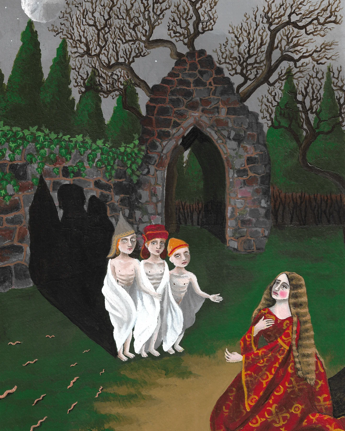 Catherine Gogerty's Folk Art Inspired Paintings (2)