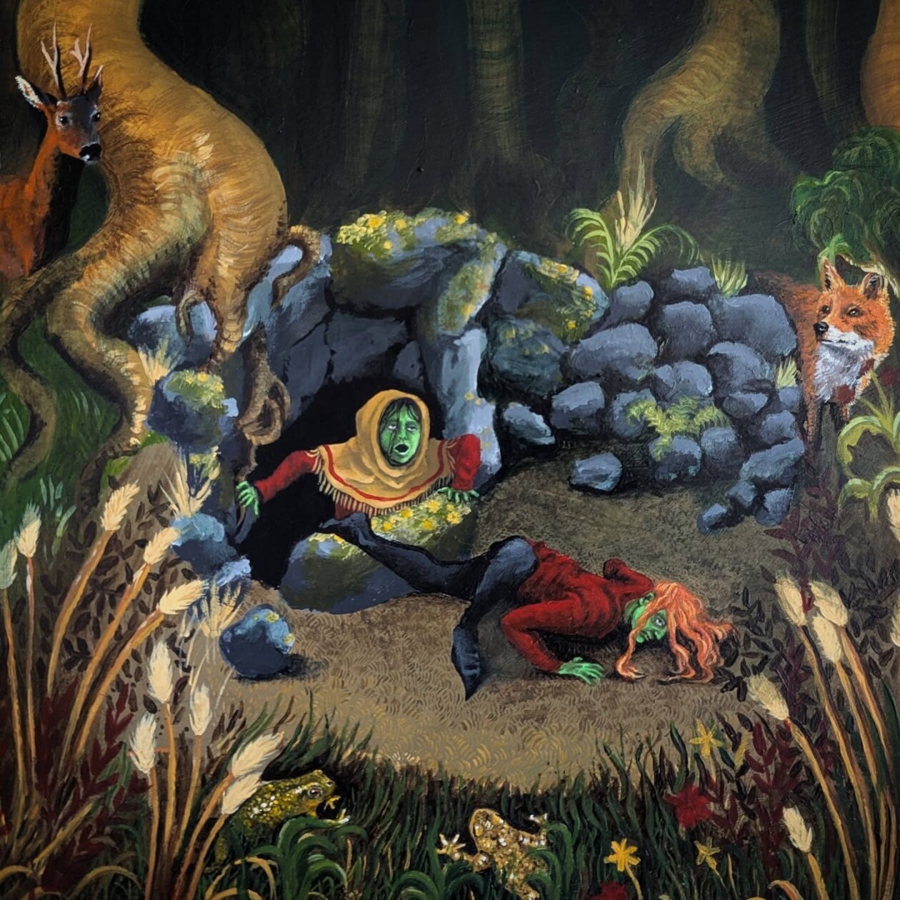 Catherine Gogerty's Folk Art Inspired Paintings (4)