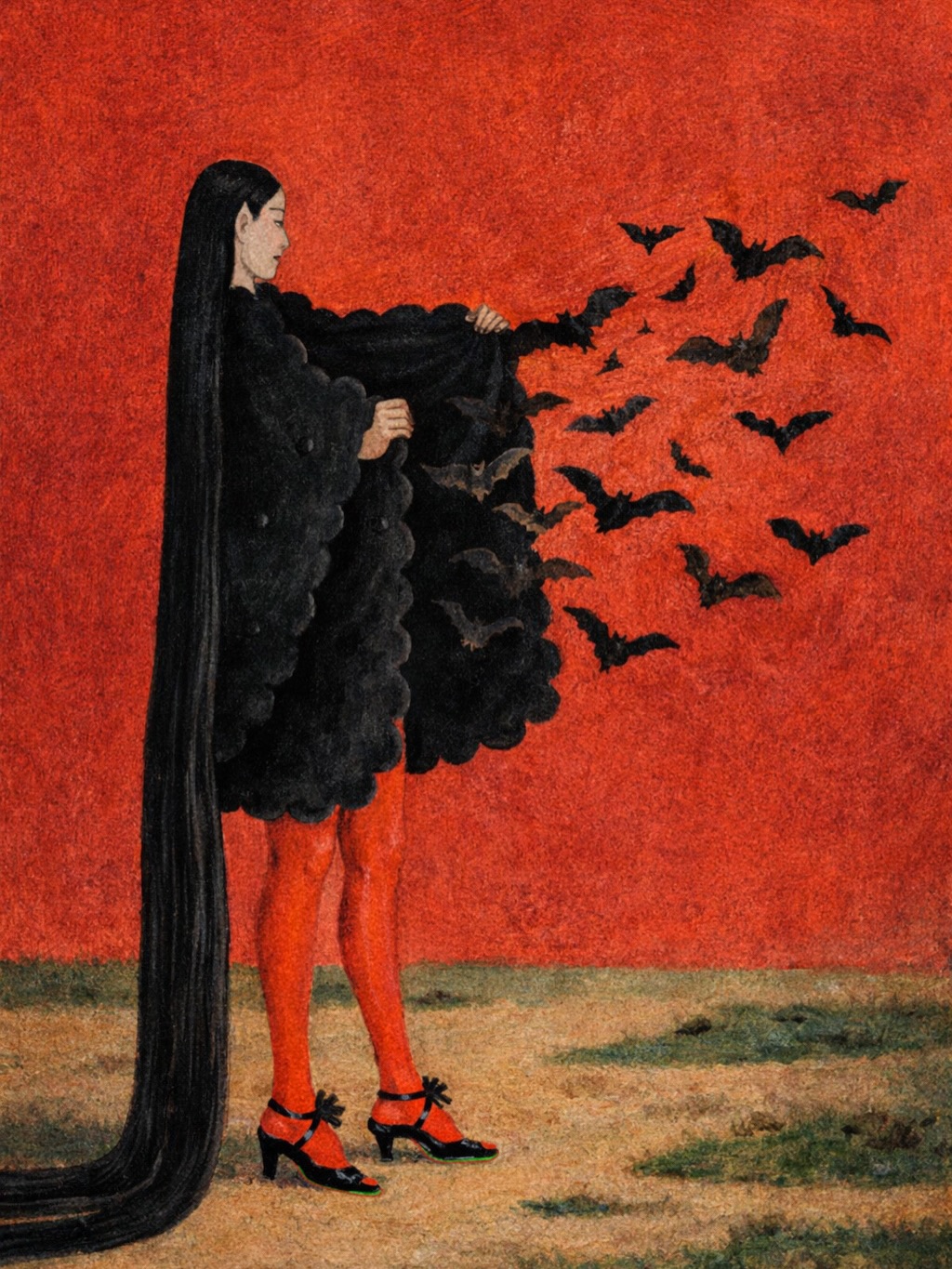 Dora Abodi's Gothic Inspired Female Portraits (3)