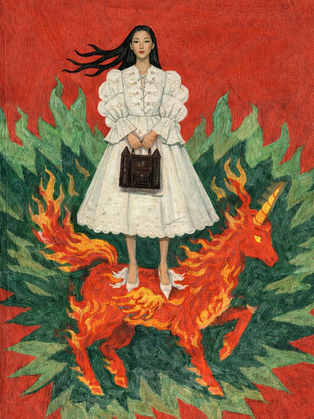 Dora Abodi's Gothic Inspired Female Portraits (8)