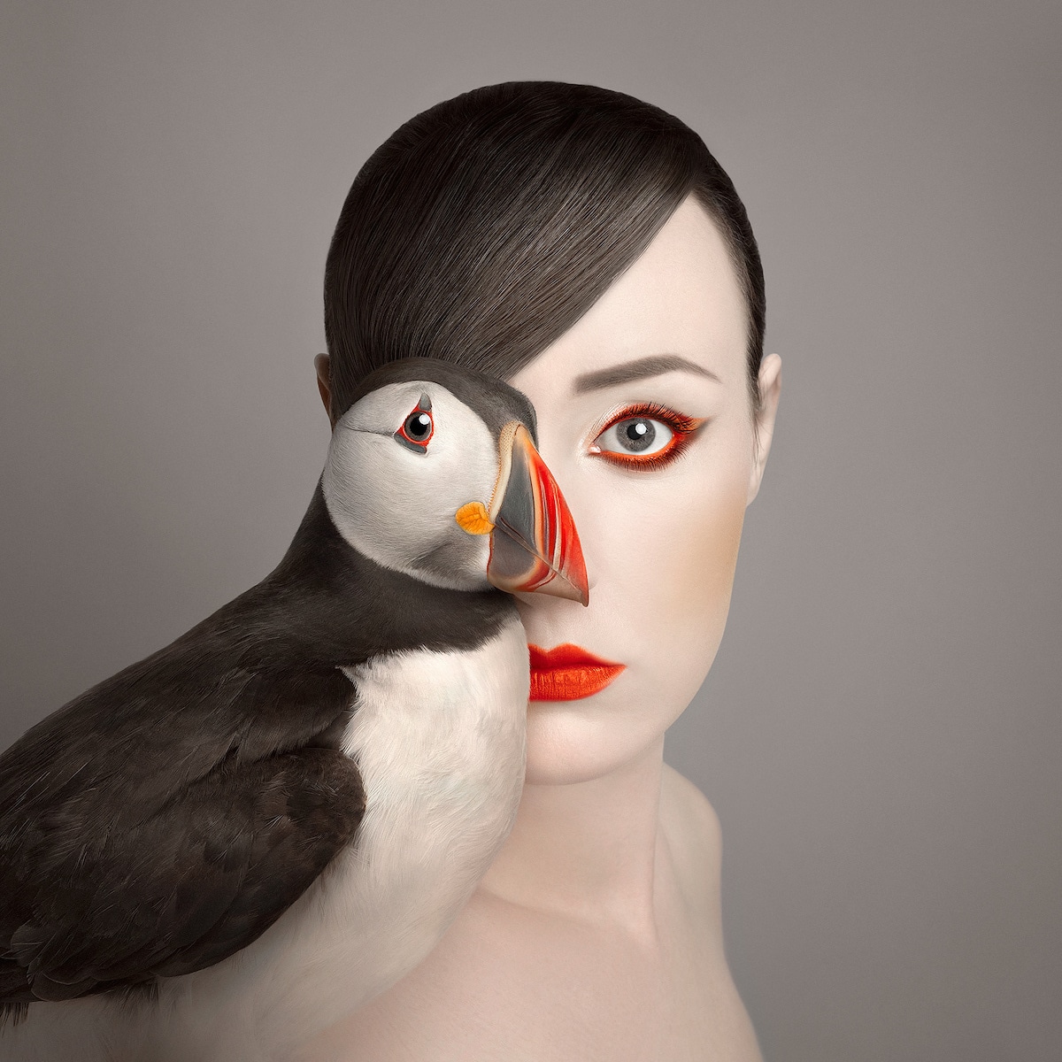 Flora Borsi's Surreal Self Portrait Series Animeyed (4)