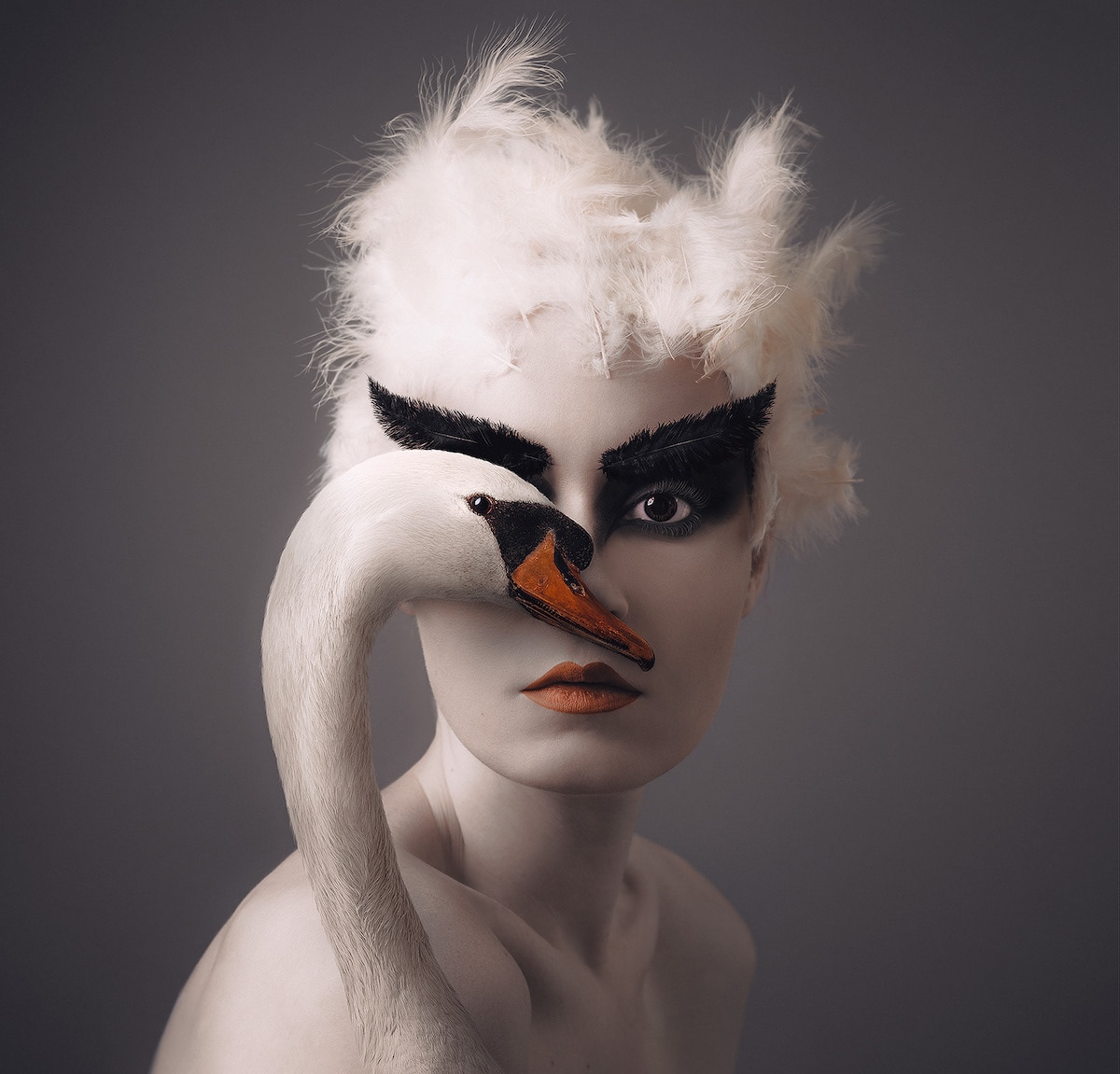 Flora Borsi's Surreal Self Portrait Series Animeyed (5)