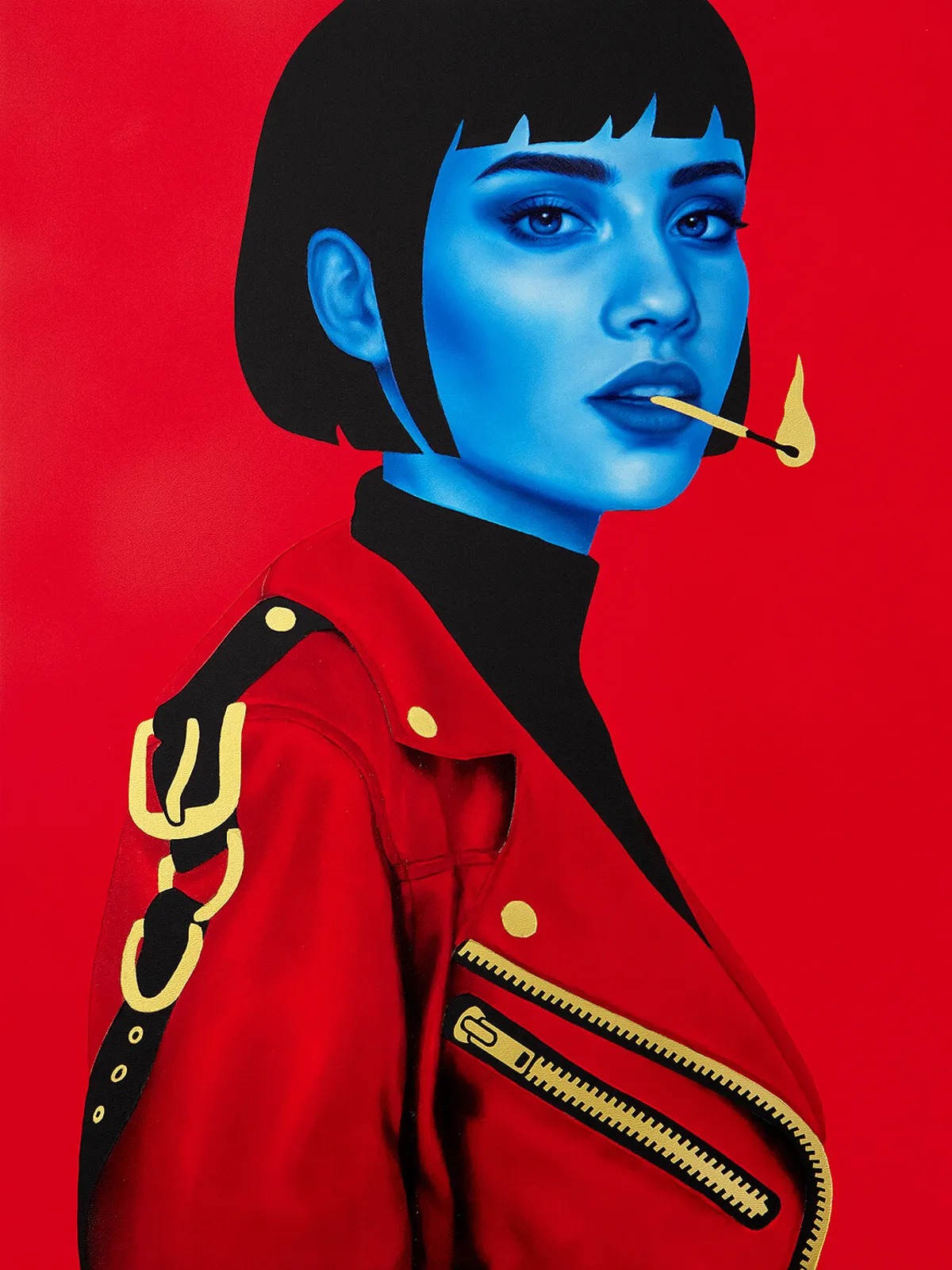 Tooth And Nail Female Portrait Series By Morgan Booth (1)