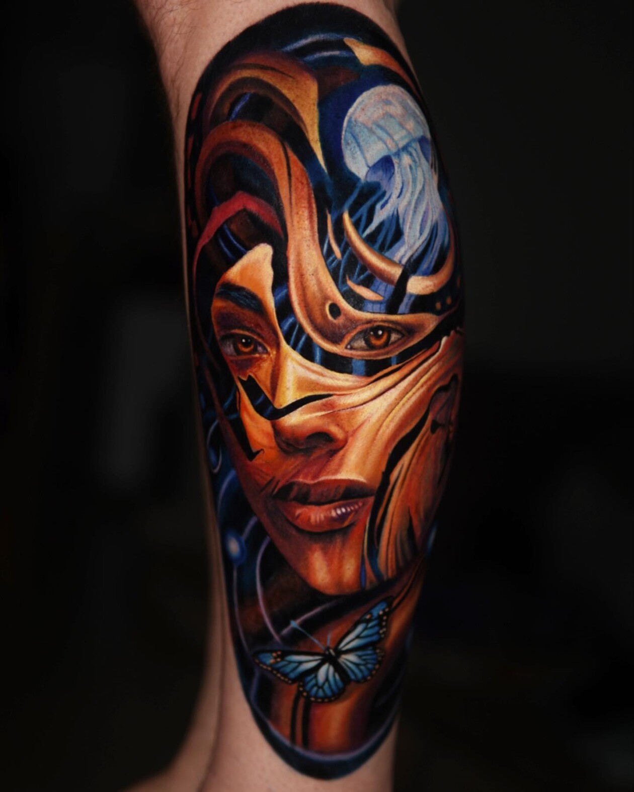 Victor Ramos' Photorealistic Allegorical Tattoos (1)