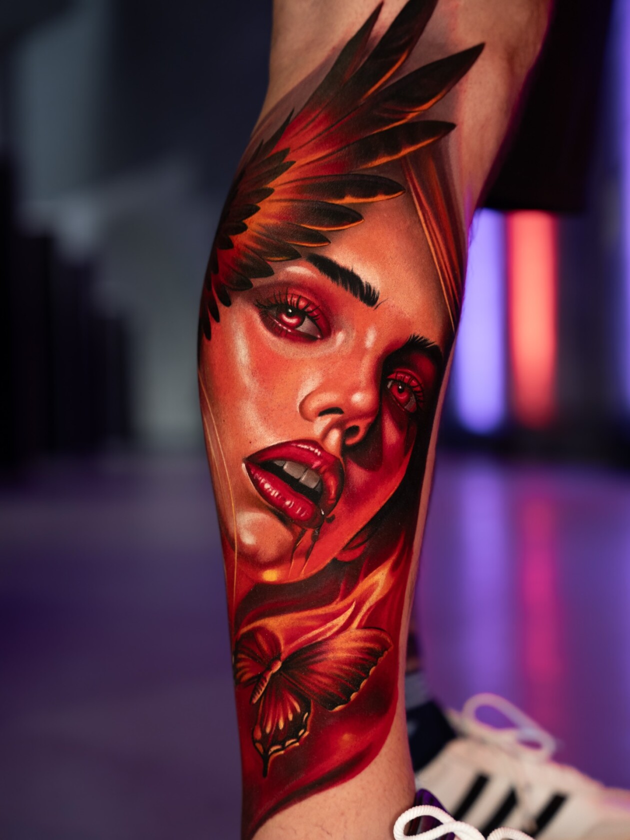 Victor Ramos' Photorealistic Allegorical Tattoos (12)