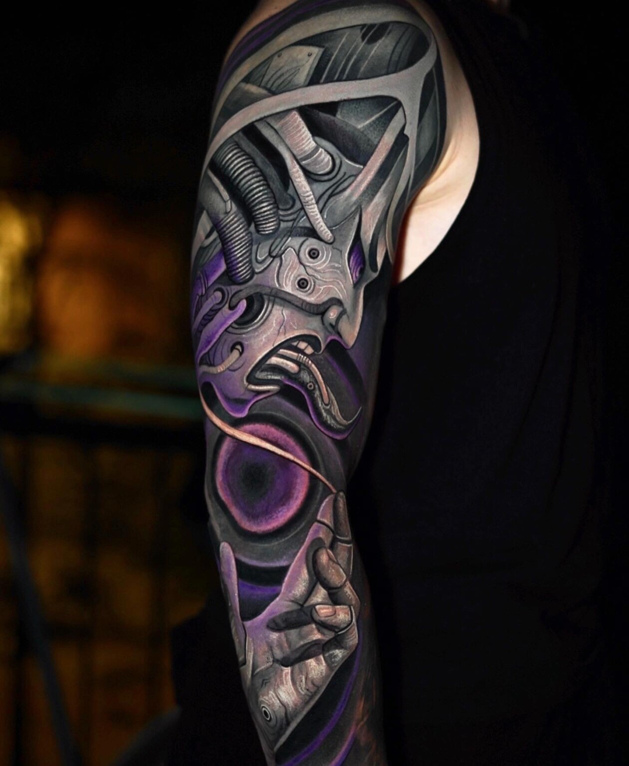 Victor Ramos' Photorealistic Allegorical Tattoos (2)
