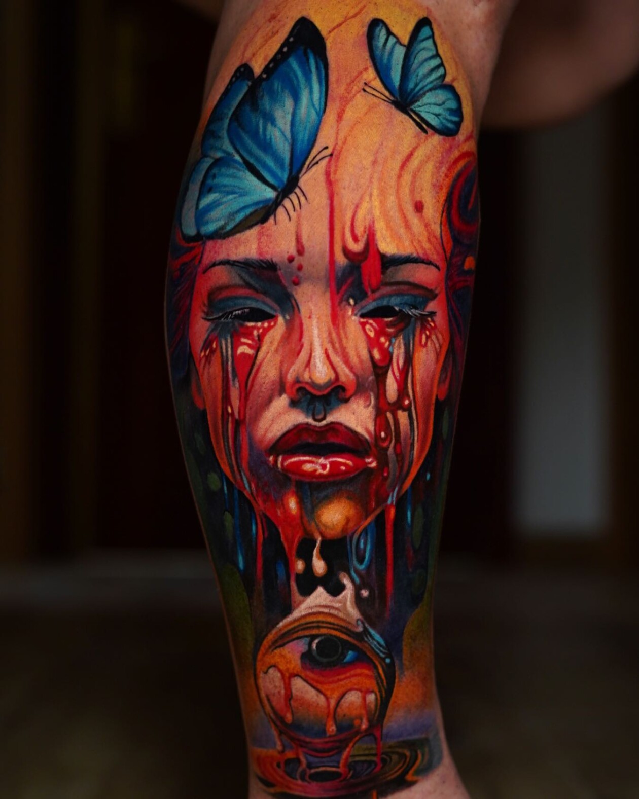 Victor Ramos' Photorealistic Allegorical Tattoos (3)