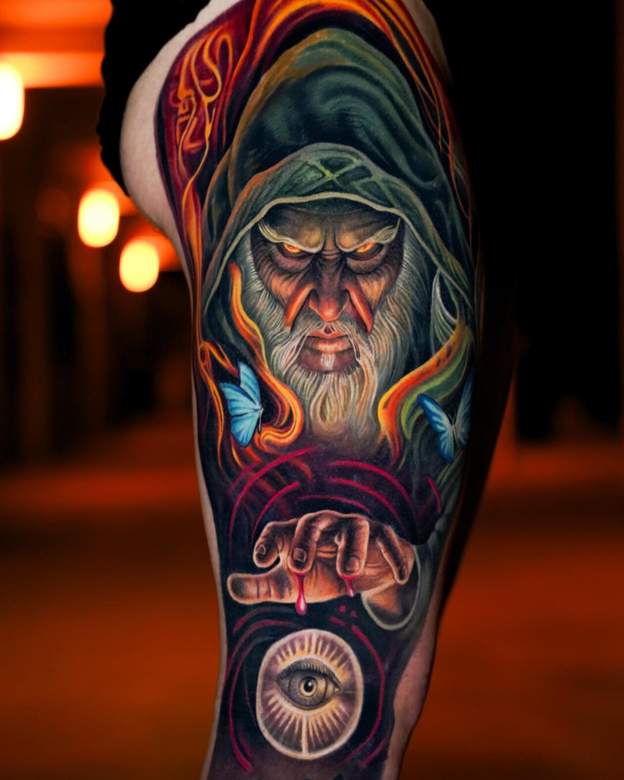 Victor Ramos' Photorealistic Allegorical Tattoos (6)