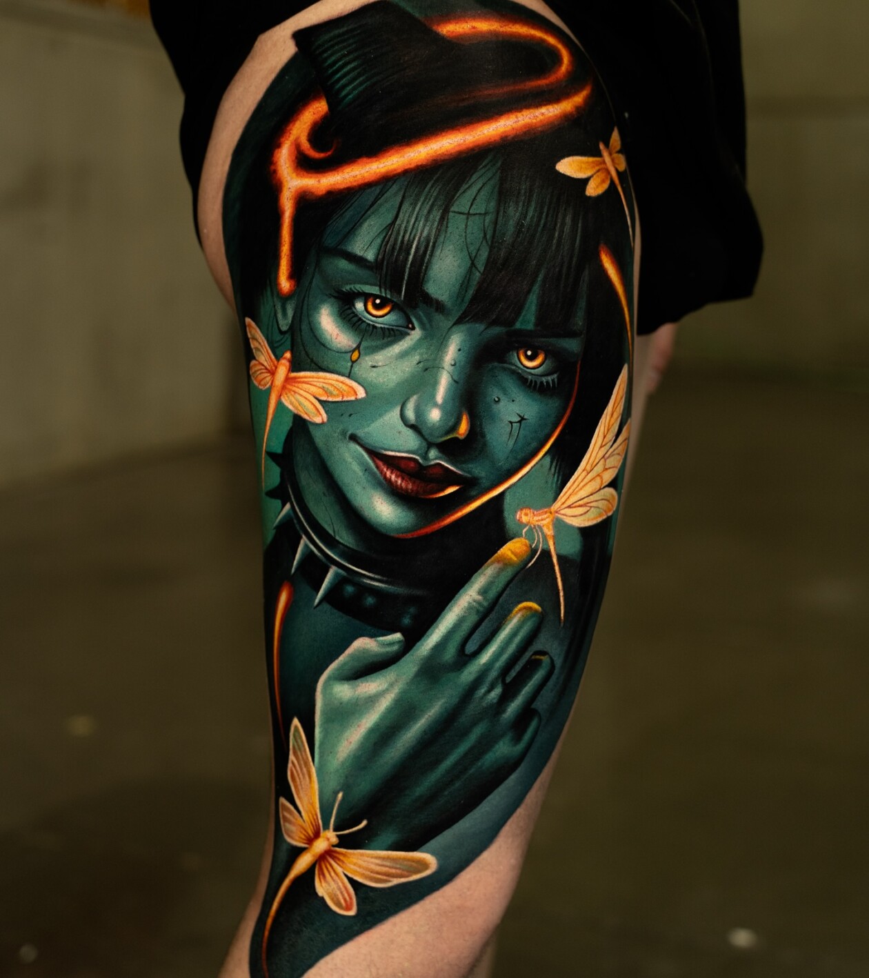 Victor Ramos' Photorealistic Allegorical Tattoos (7)