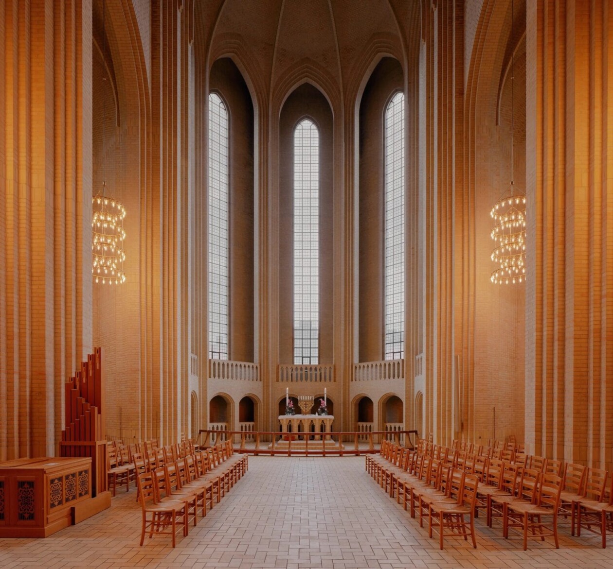David Altrath's Architecture Photography Of Grundtvig's Church (8)