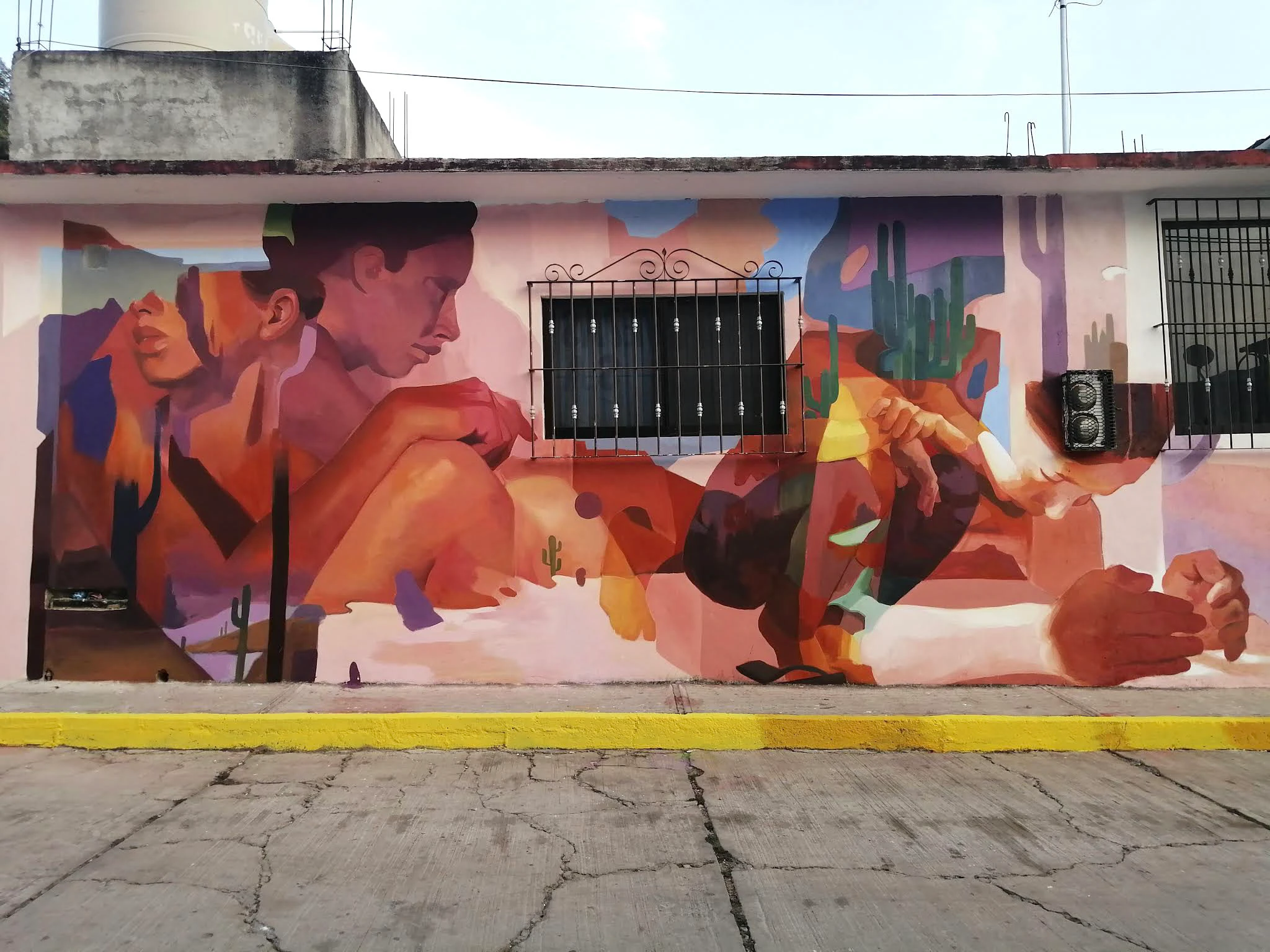 Erika Fredelle Hernandez's Figurative Murals (1)