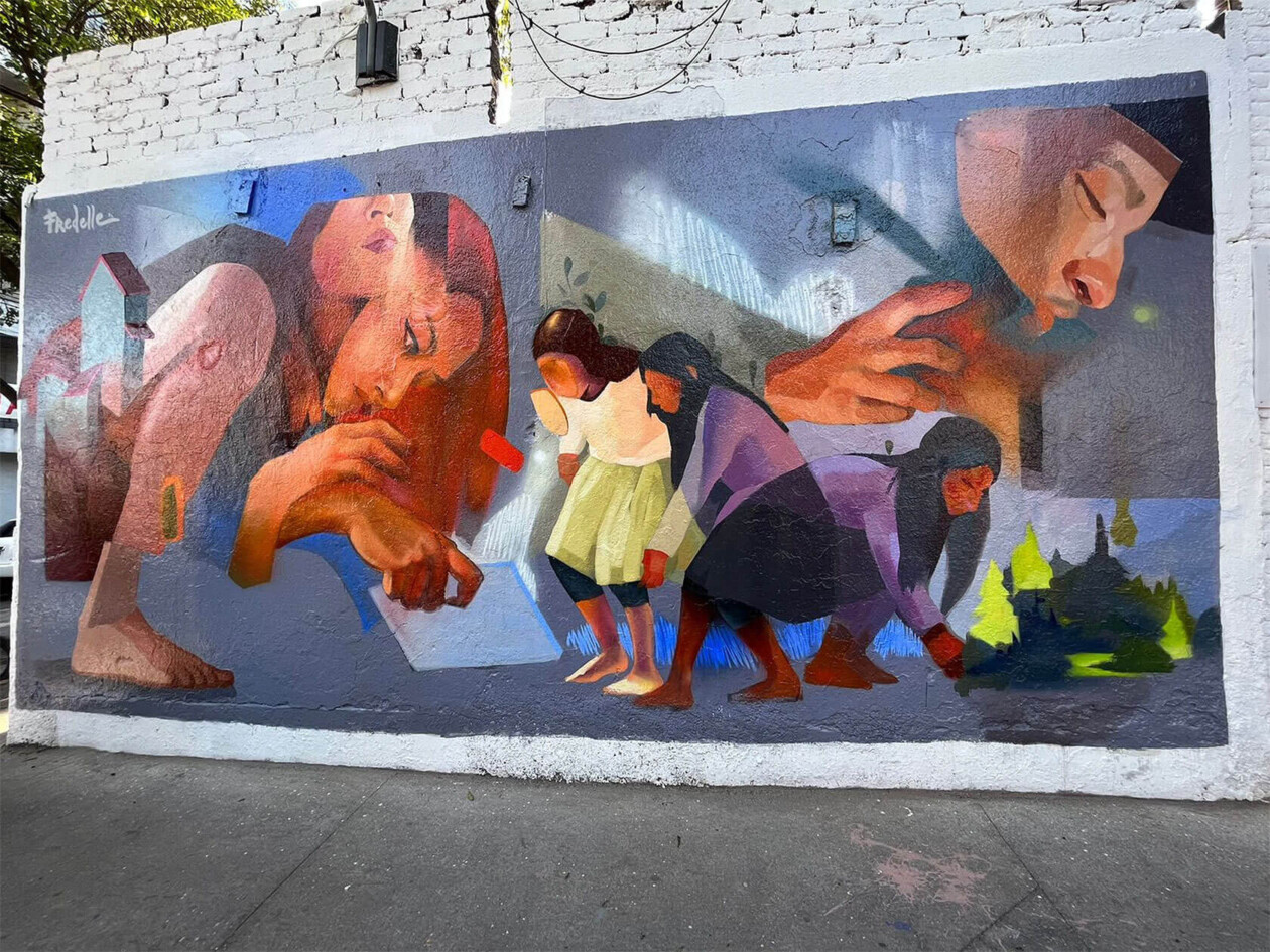 Erika Fredelle Hernandez's Figurative Murals (2)