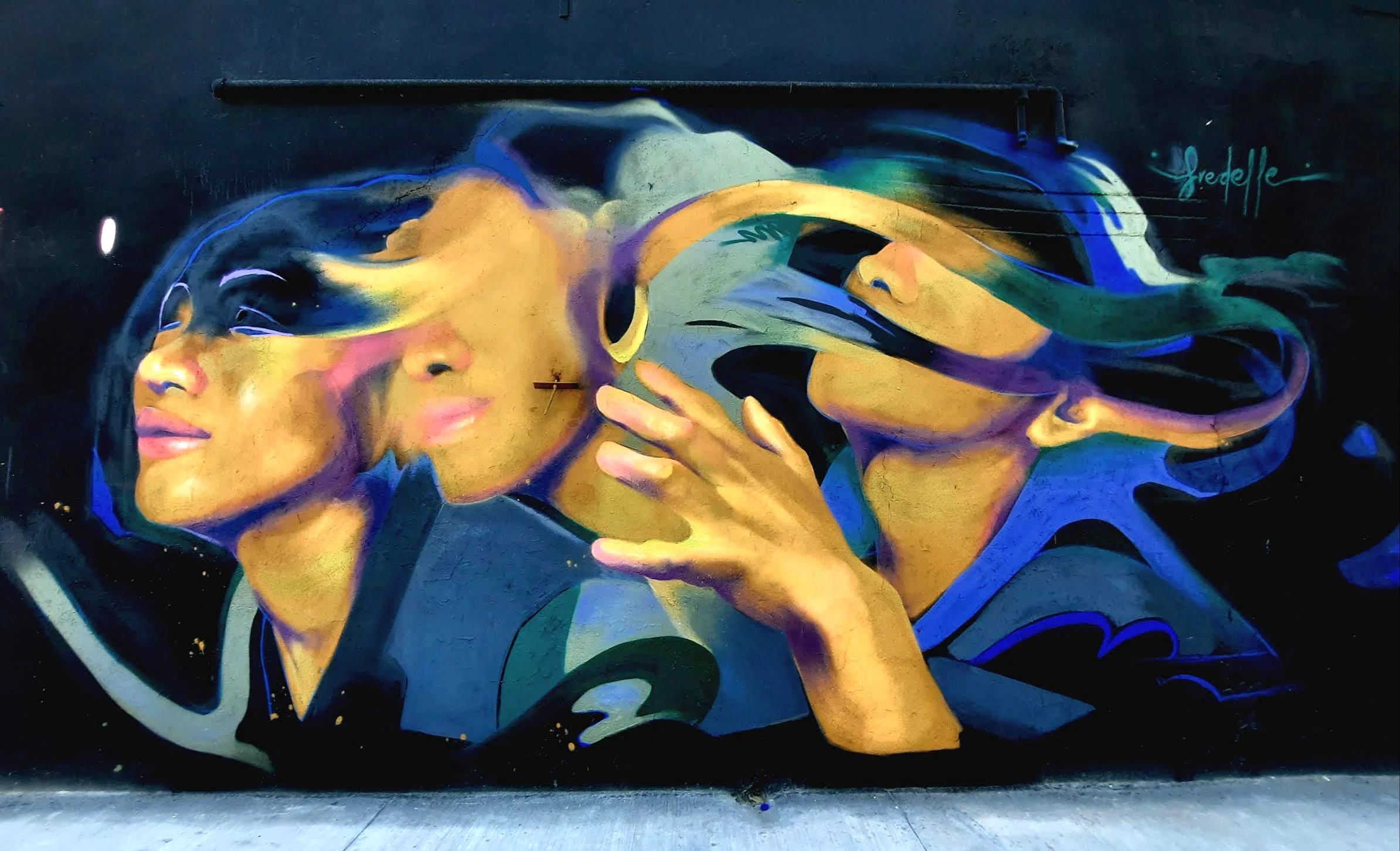 Erika Fredelle Hernandez's Figurative Murals (2)