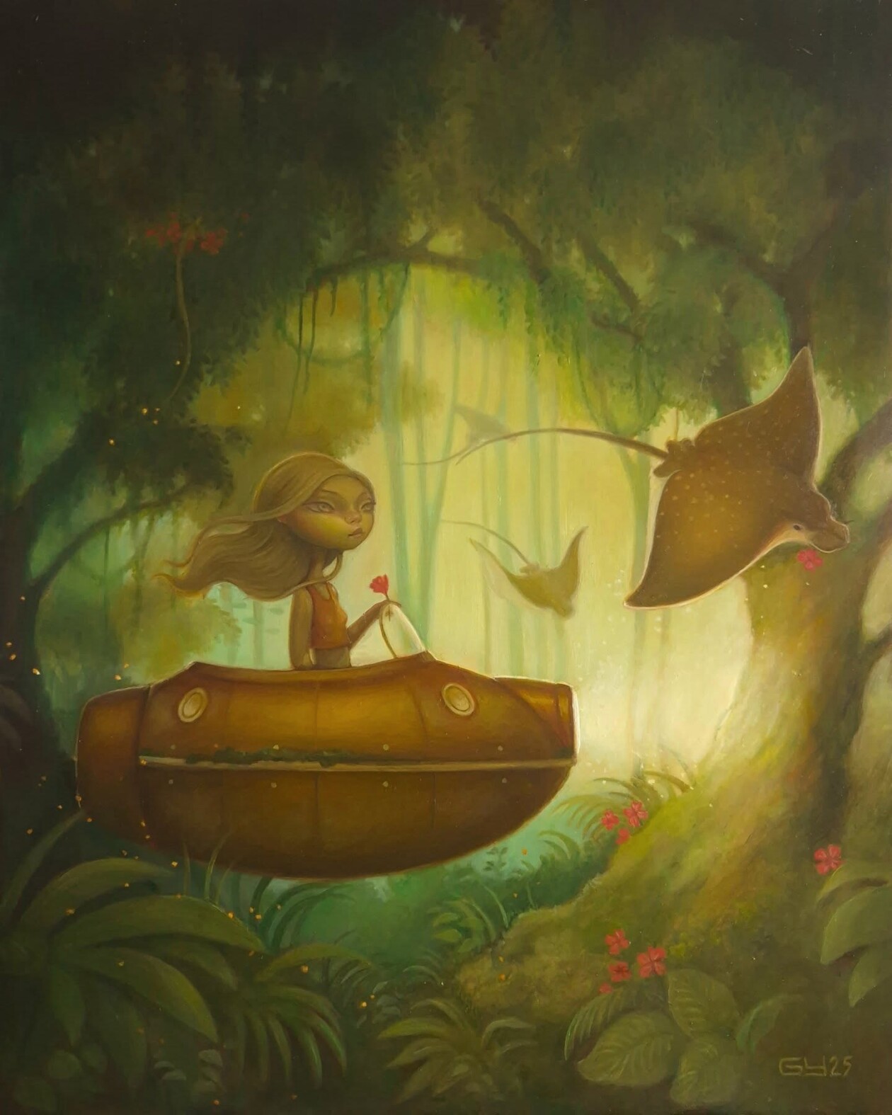 Gökçen Yüksel's Pop Surrealism Emotional Portraits (4)