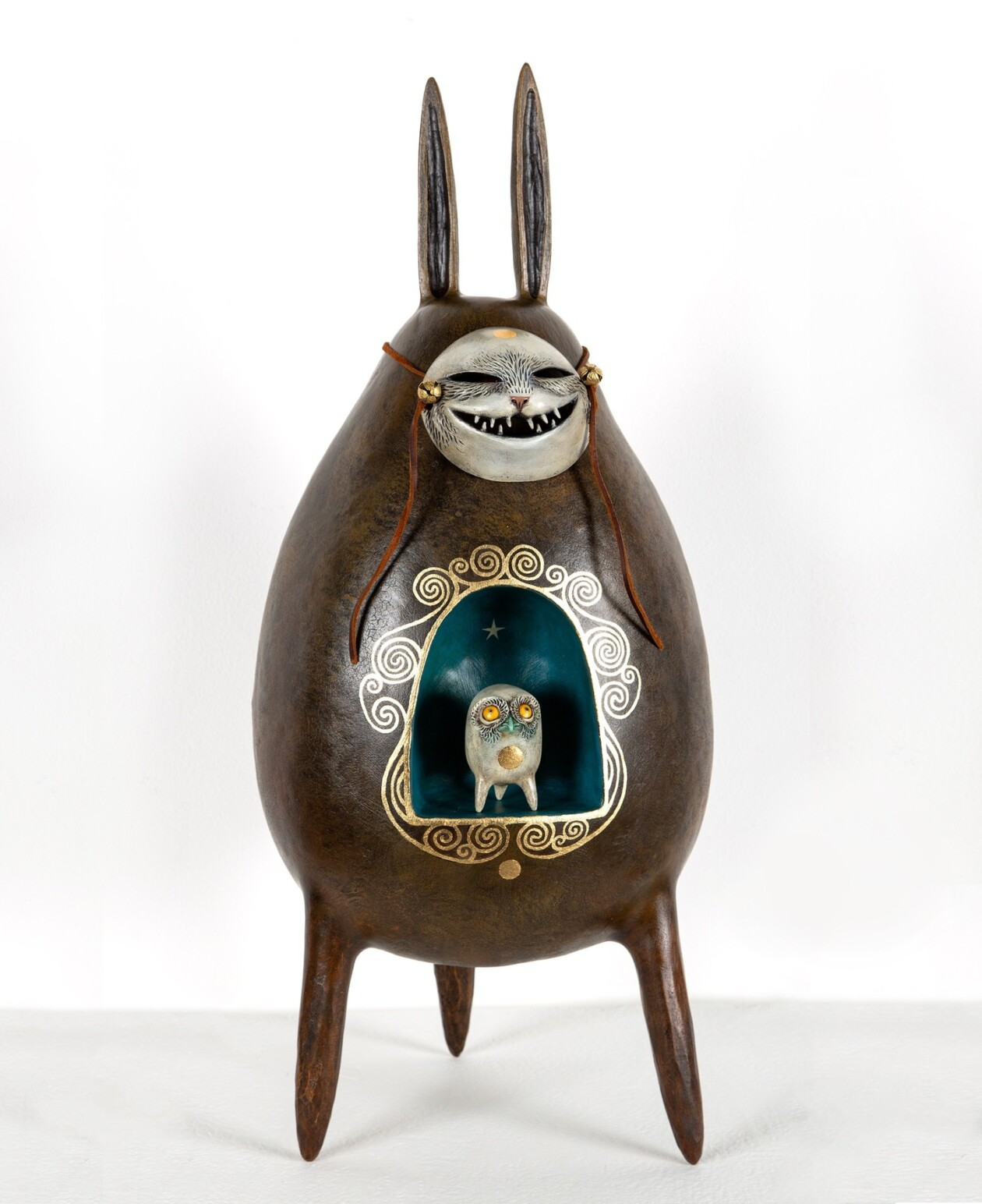 Kristen Egan's Folk Masks And Sculptures (2)