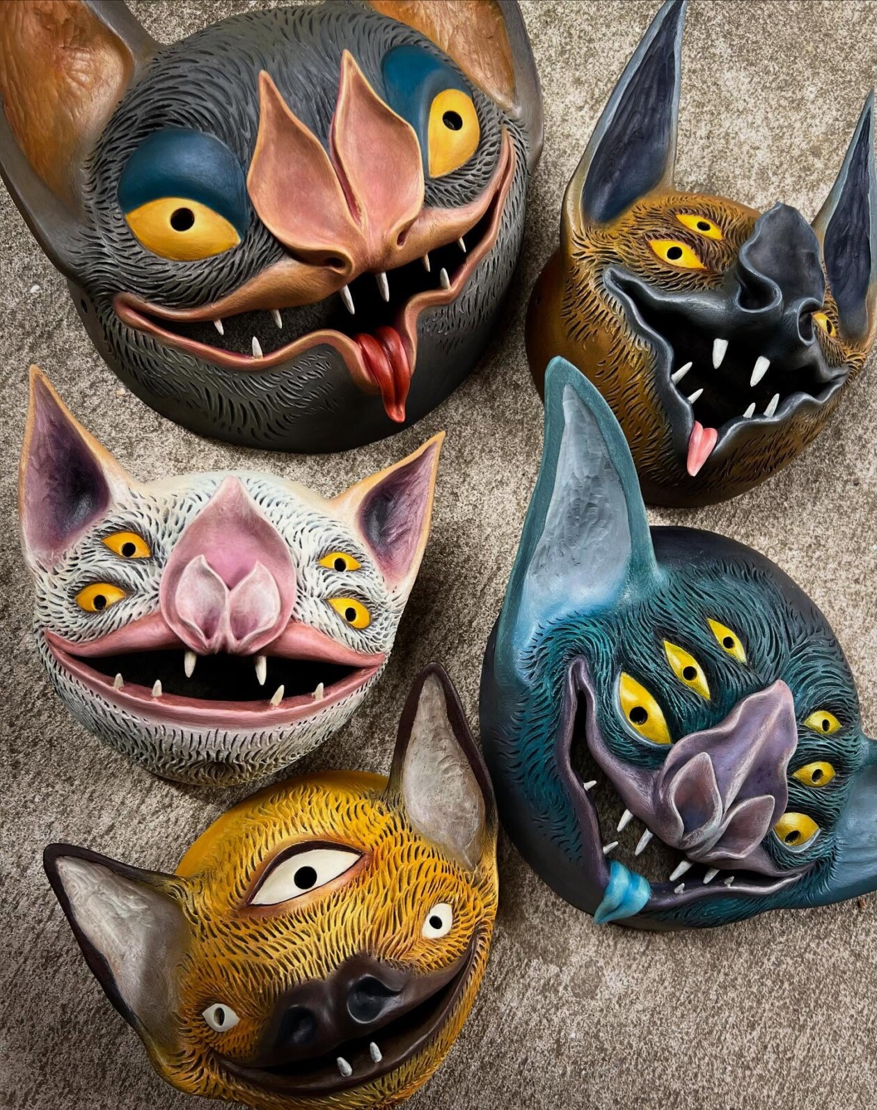 Kristen Egan's Folk Masks And Sculptures (8)