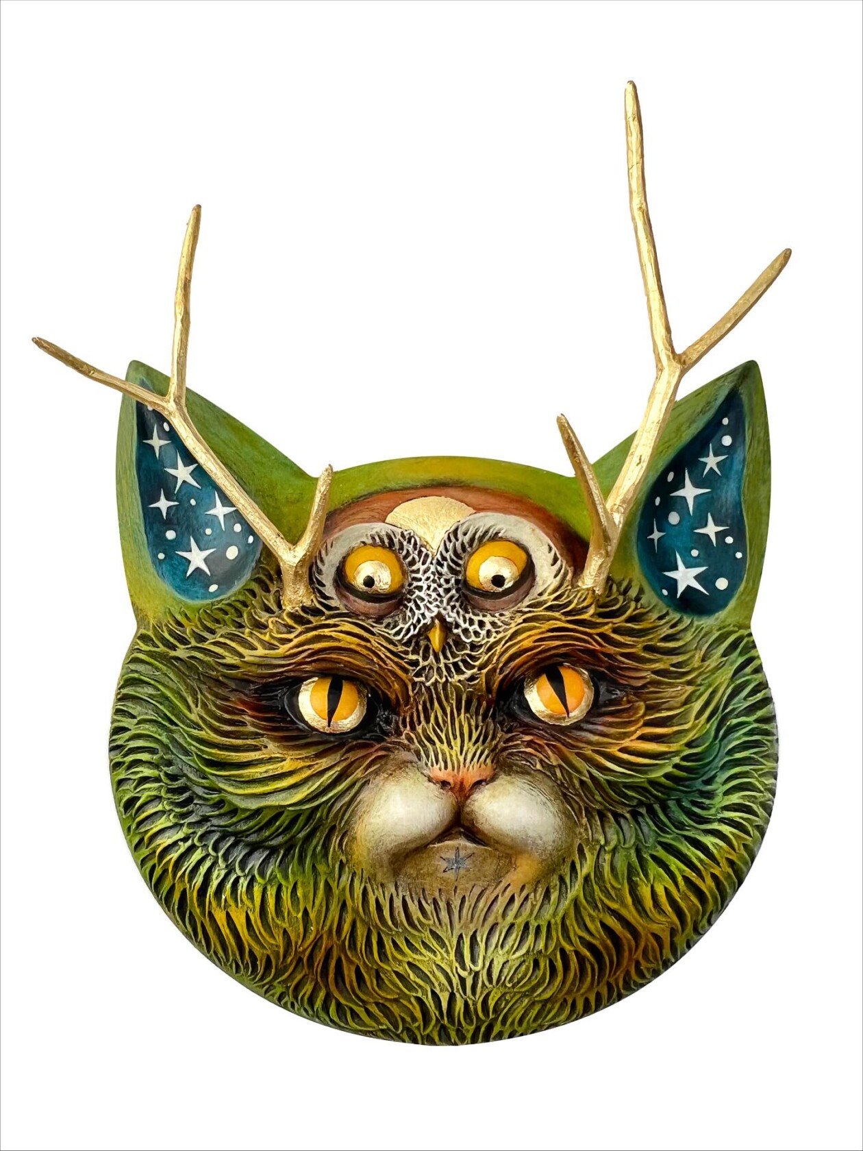 Kristen Egan's Folk Masks And Sculptures (9)