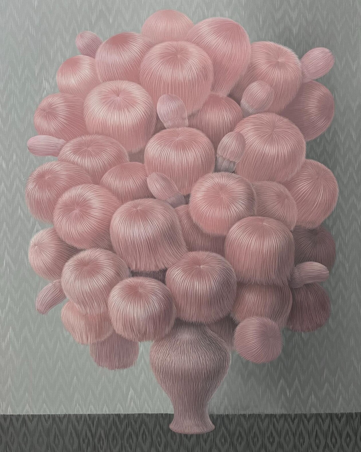 Lin Tianlu's Textured Surreal Paintings (10)