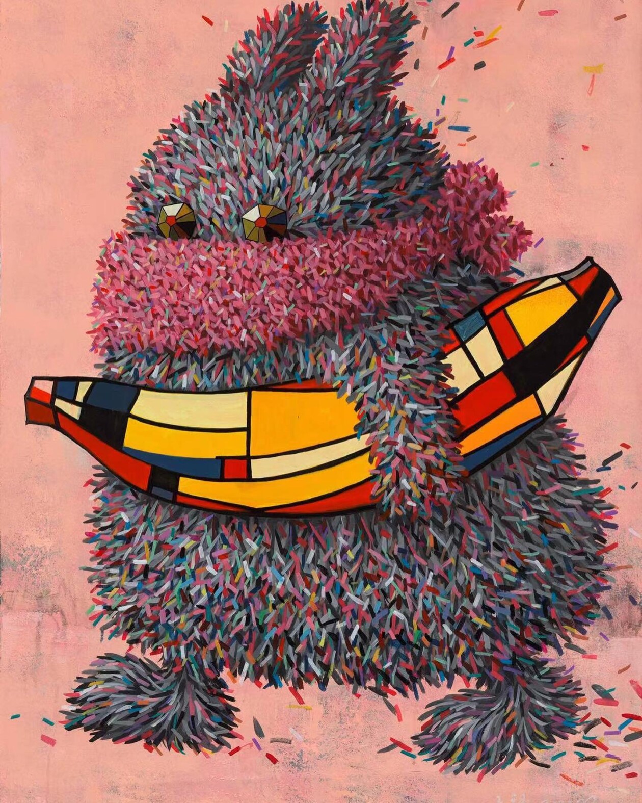 Lin Tianlu's Textured Surreal Paintings (2)