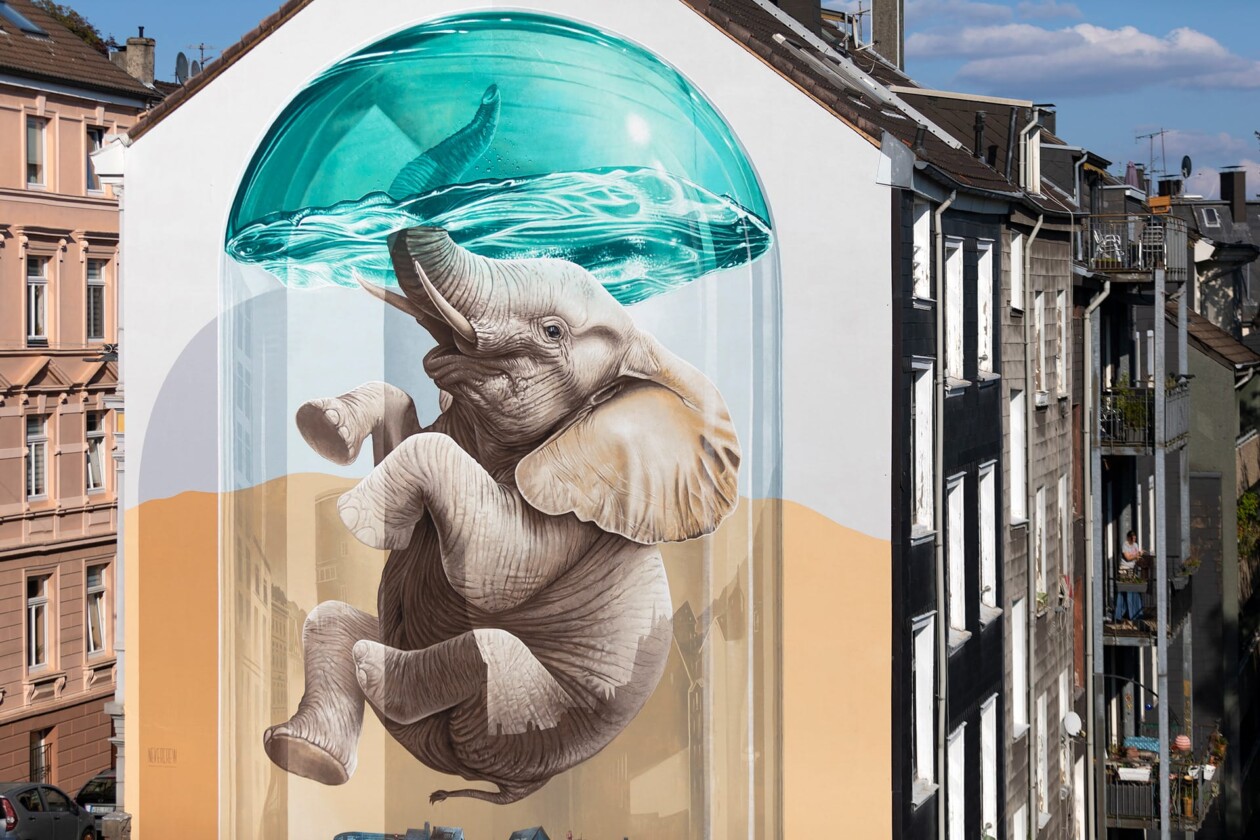 Nevercrew's Nature Murals In Europe (2)