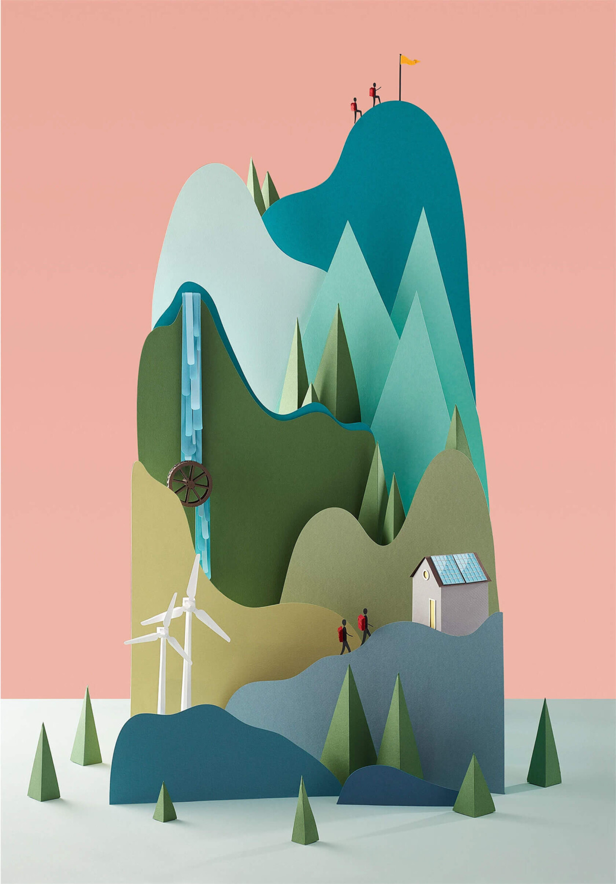 Paper Sculptures By Adrian And Gidi (12)