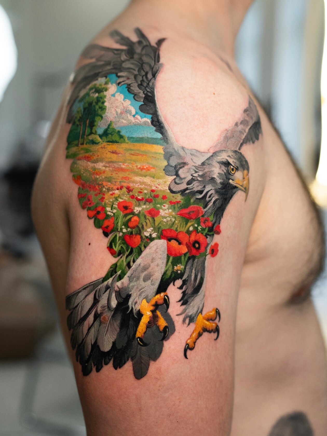 Photorealistic Double Exposure Tattoos By Andrey Lukovnikov (6)