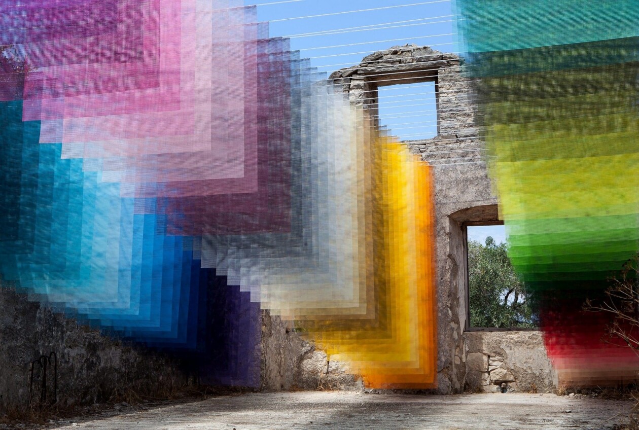 Quintessenz' Layered Chromatic Installations Paxos Contemporary Art Project (2)