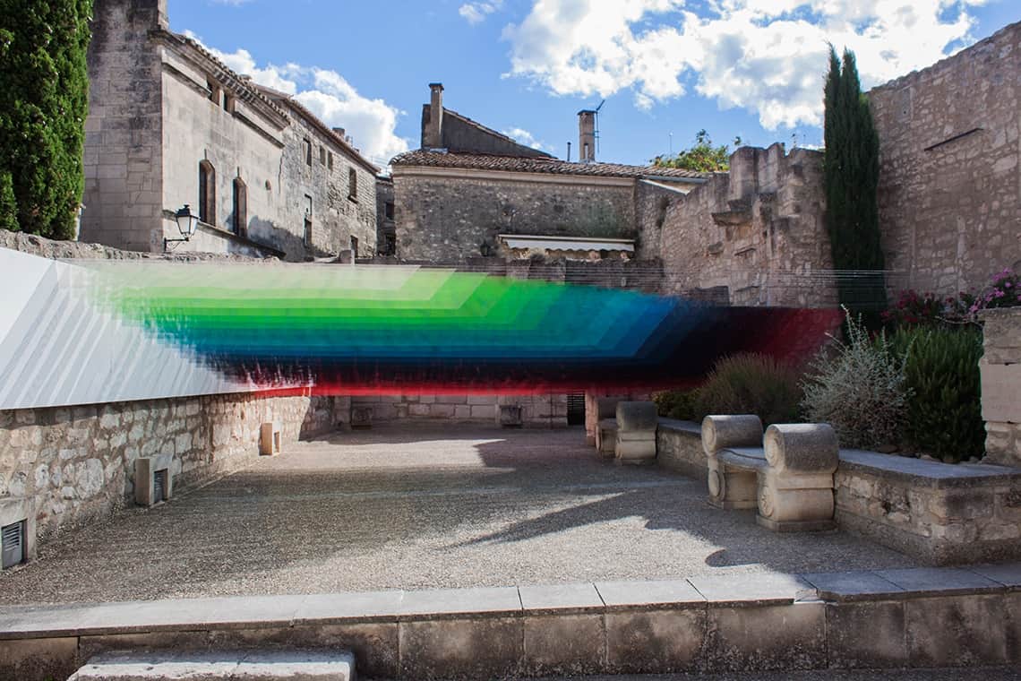 Quintessenz' Layered Chromatic Installations Paxos Contemporary Art Project (7)