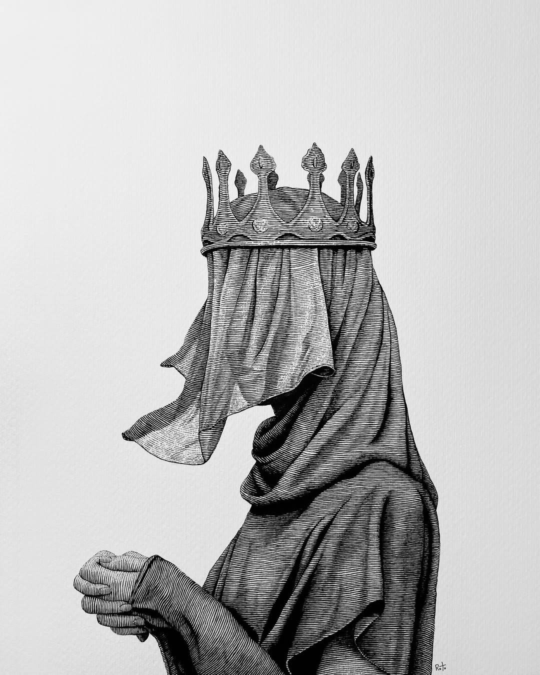 Rostislaw Tsarenko's Dot Drawings (1)