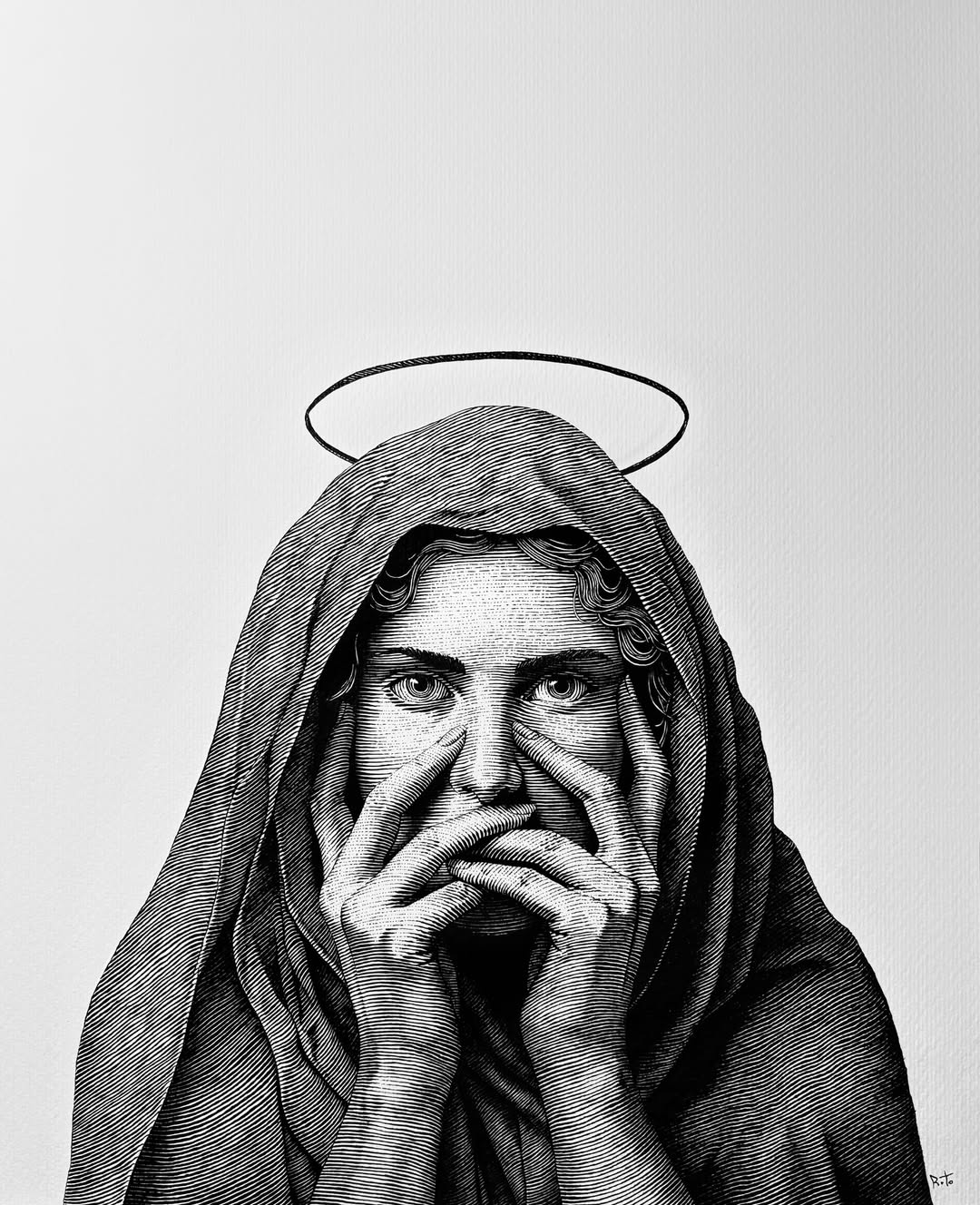 Rostislaw Tsarenko's Dot Drawings (3)