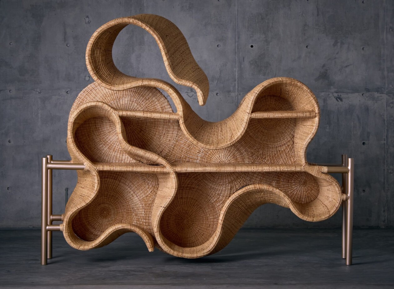 The Wicker Story's Fluid Furniture Design (1)