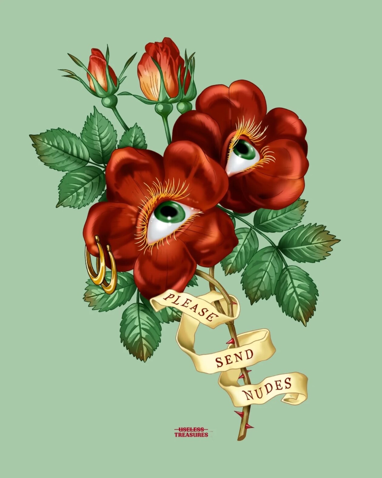 Useless Treasures' Surreal Botanical Illustrations (1)