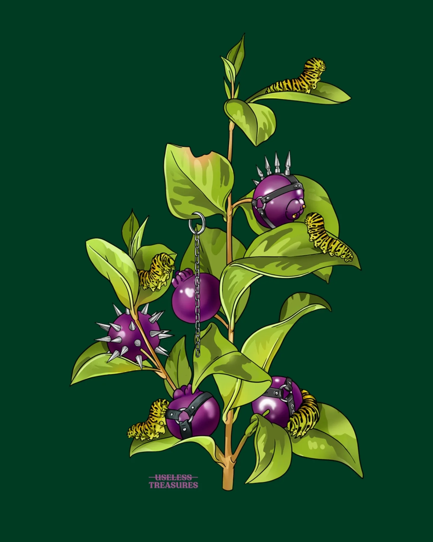 Useless Treasures' Surreal Botanical Illustrations (5)