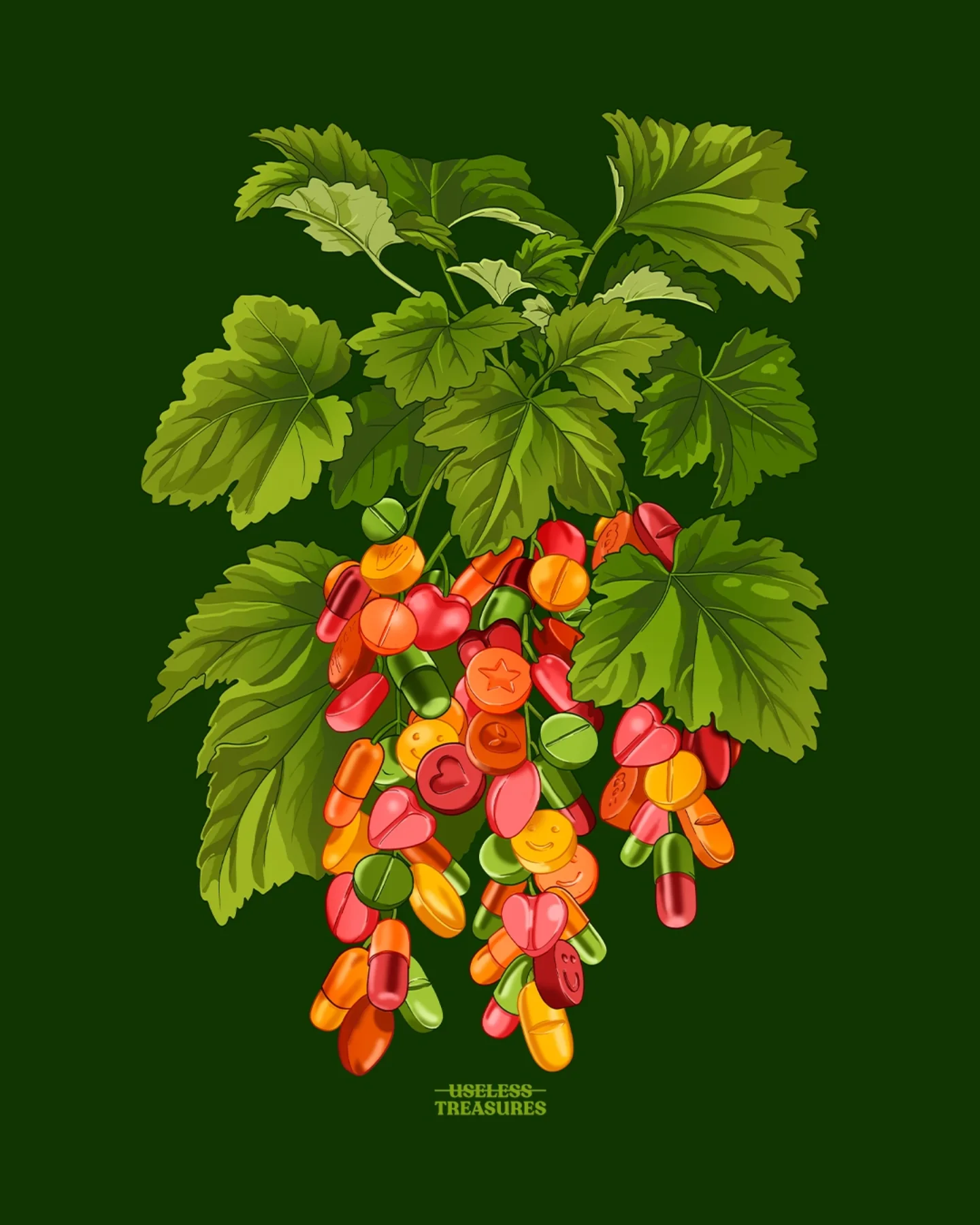 Useless Treasures' Surreal Botanical Illustrations (6)