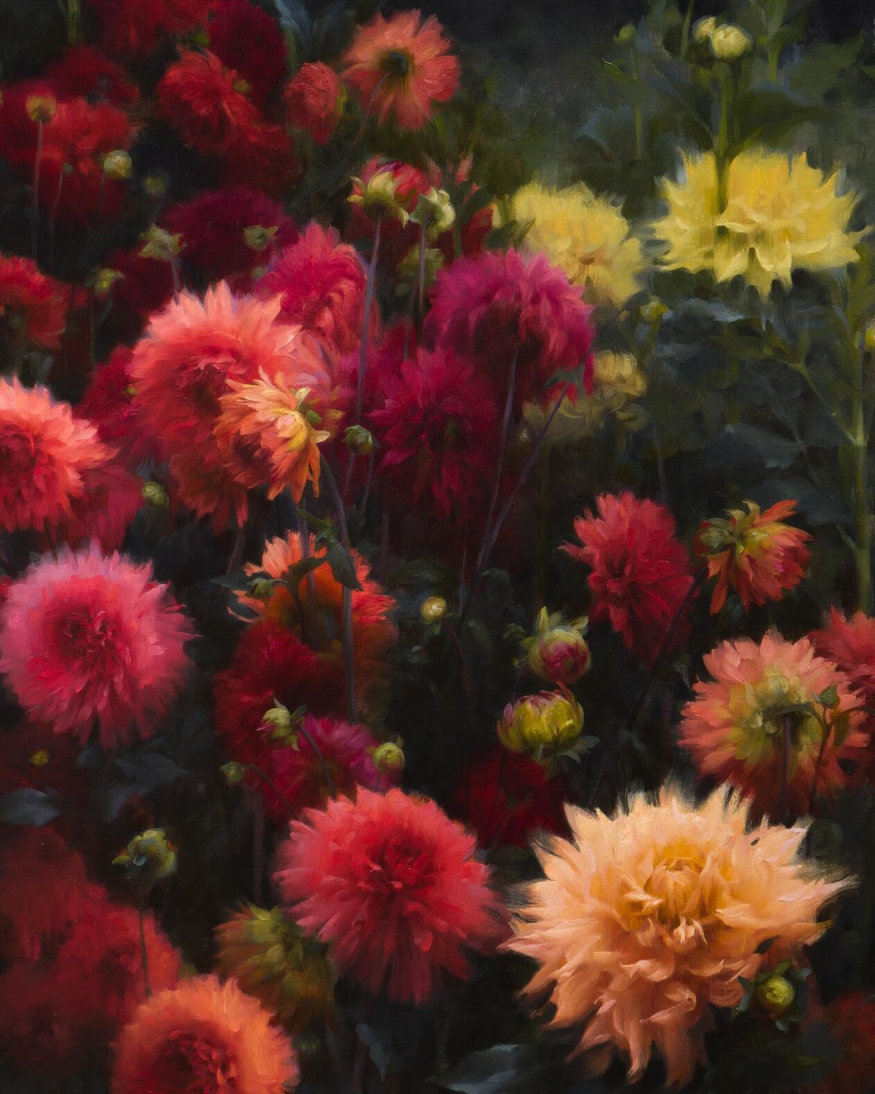 Anhelina Holembivska's Still Life Oil Paintings (7)