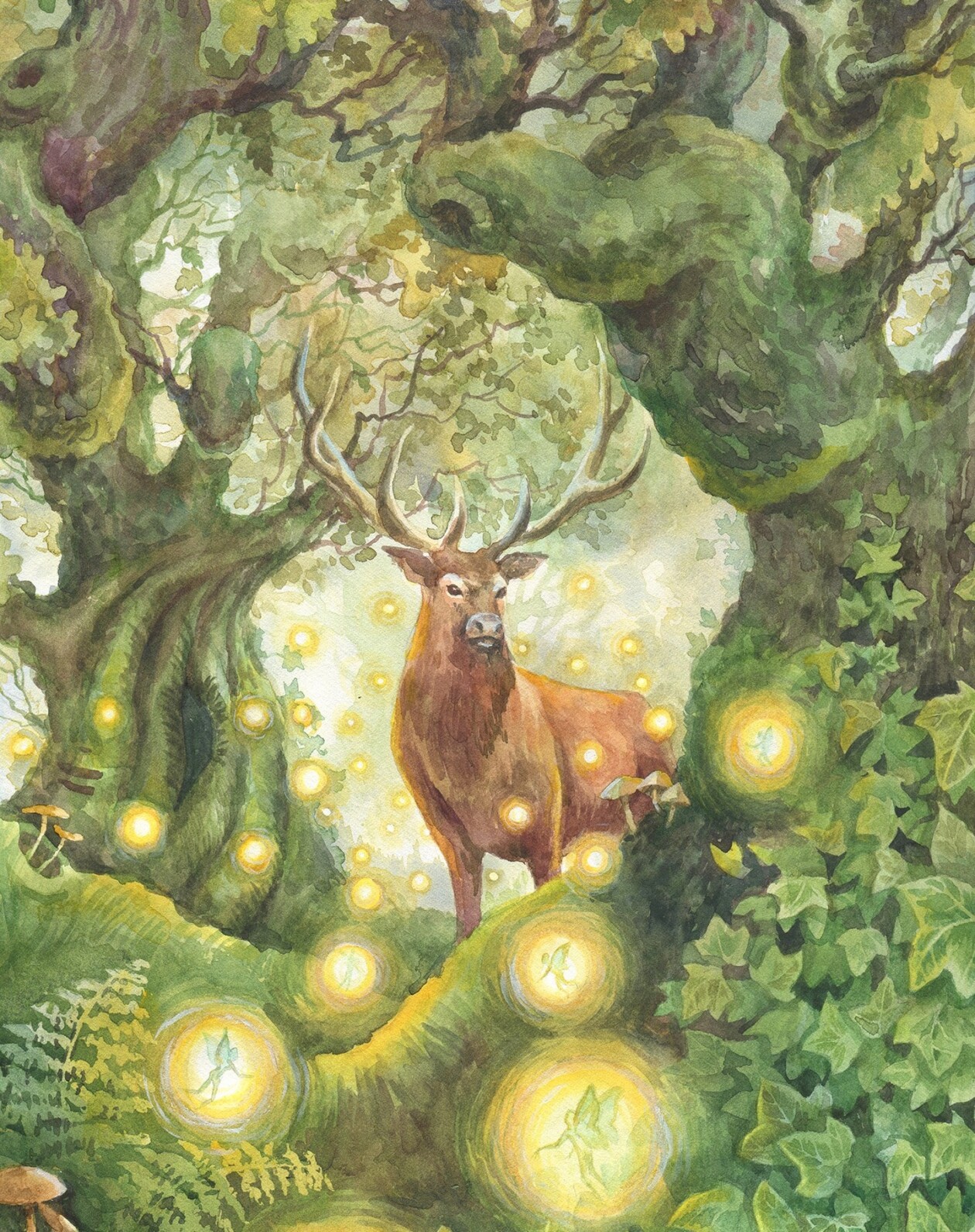 Fantasy Watercolor Illustrations By Olya Demidova (2)