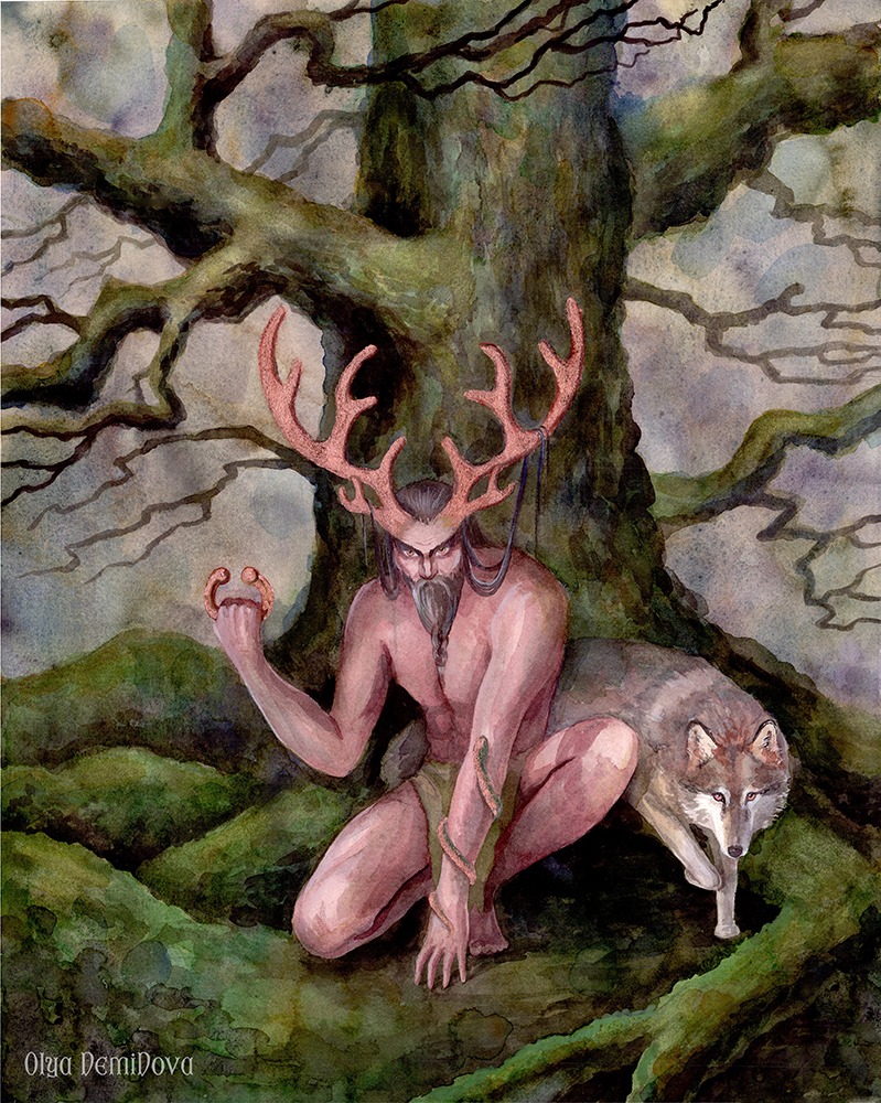 Fantasy Watercolor Illustrations By Olya Demidova (5)