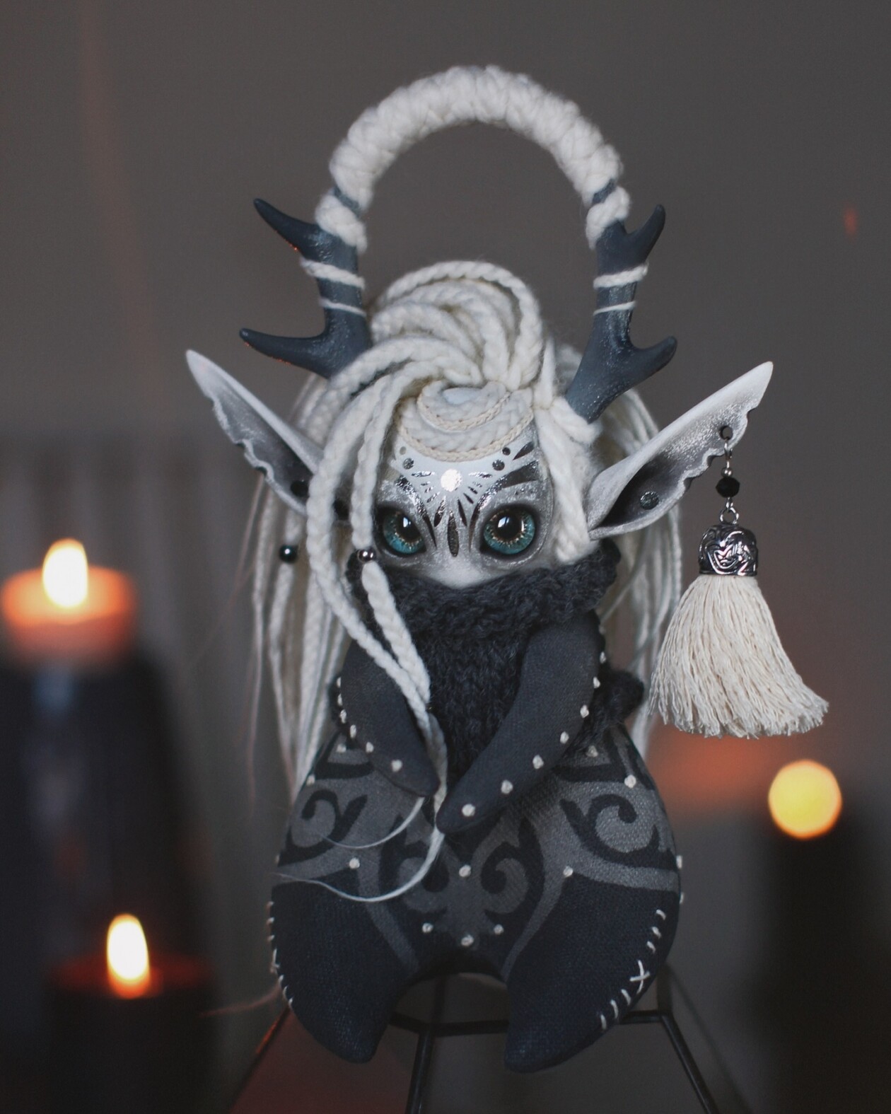 Honey Die's Dark Magical Doll Sculptures (4)