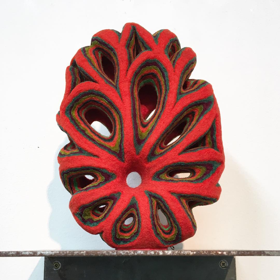 Yukako Sorai Sculptural Felt Fiber Art (2)