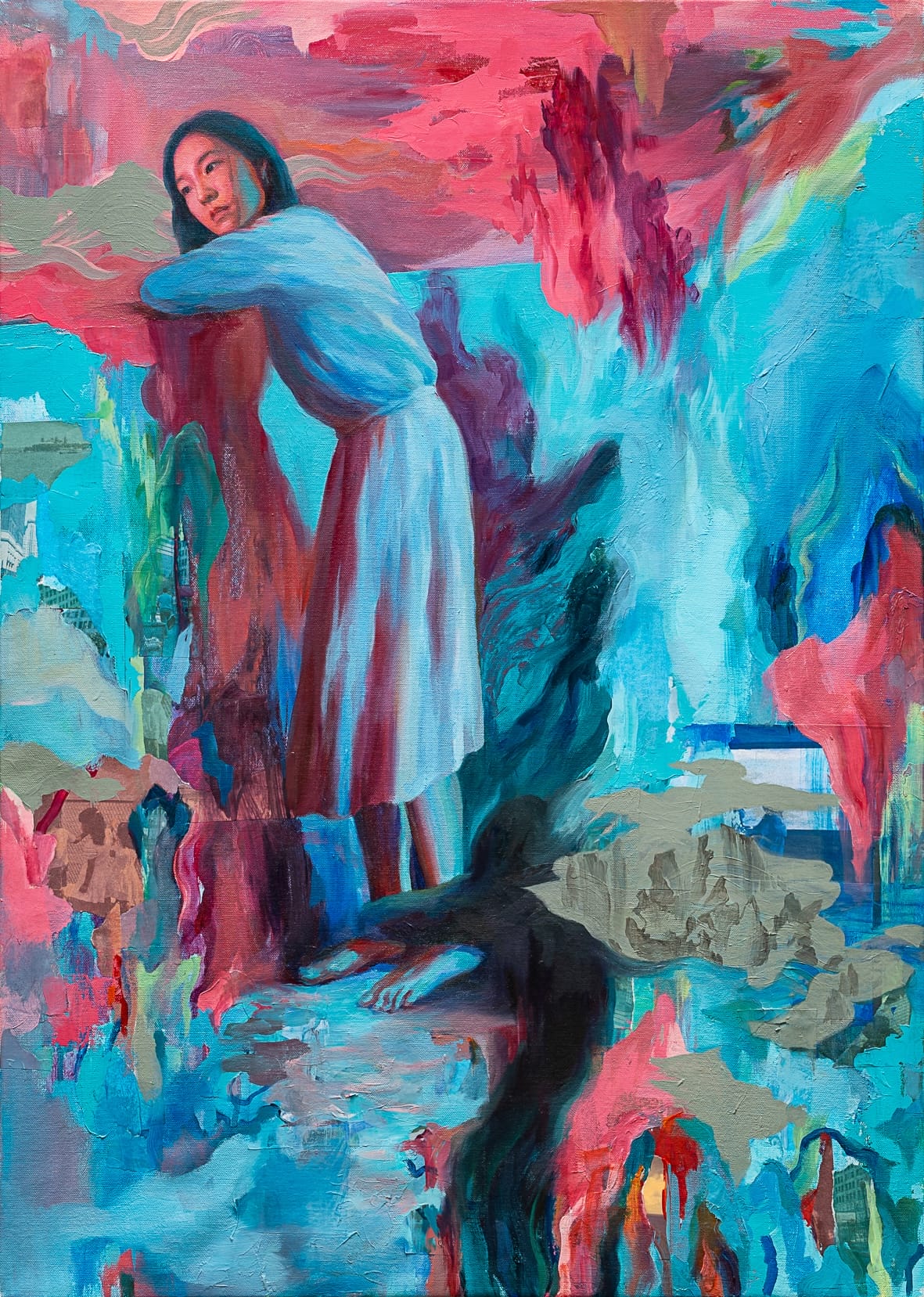 Janice Yang's Paintings Of Symbolic Salmon And Kitchen Scenes (1)