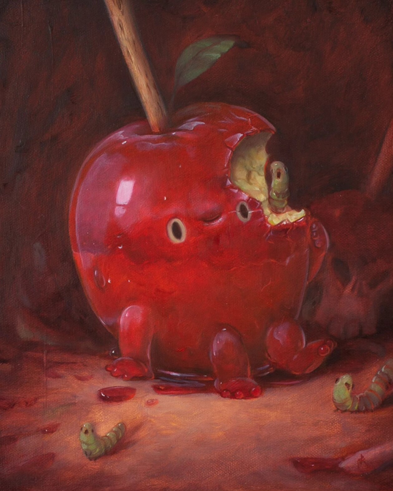 Malangeo, Creepy Cute Oil Paintings By Michael Kennedy (10)